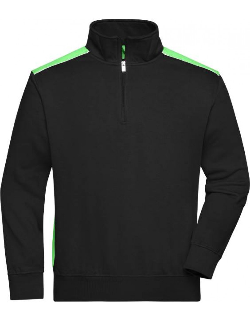 Pulover de lucru cu fermoar 1/4